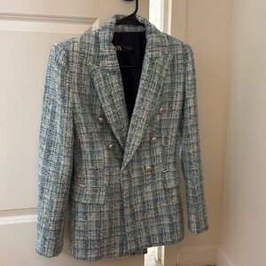 Zara tweed blazer